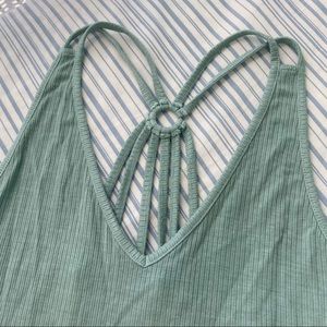 American Eagle Light Teal Tank